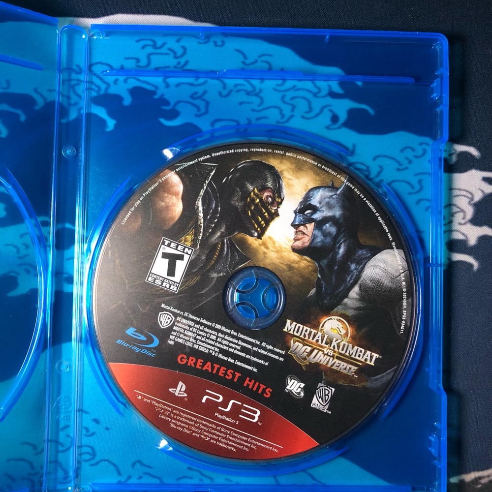 Mortal Kombat vs. DC Universe Greatest Hits (Blue) - Sony